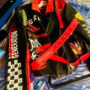 Unisex Large Motorcycle Jacket